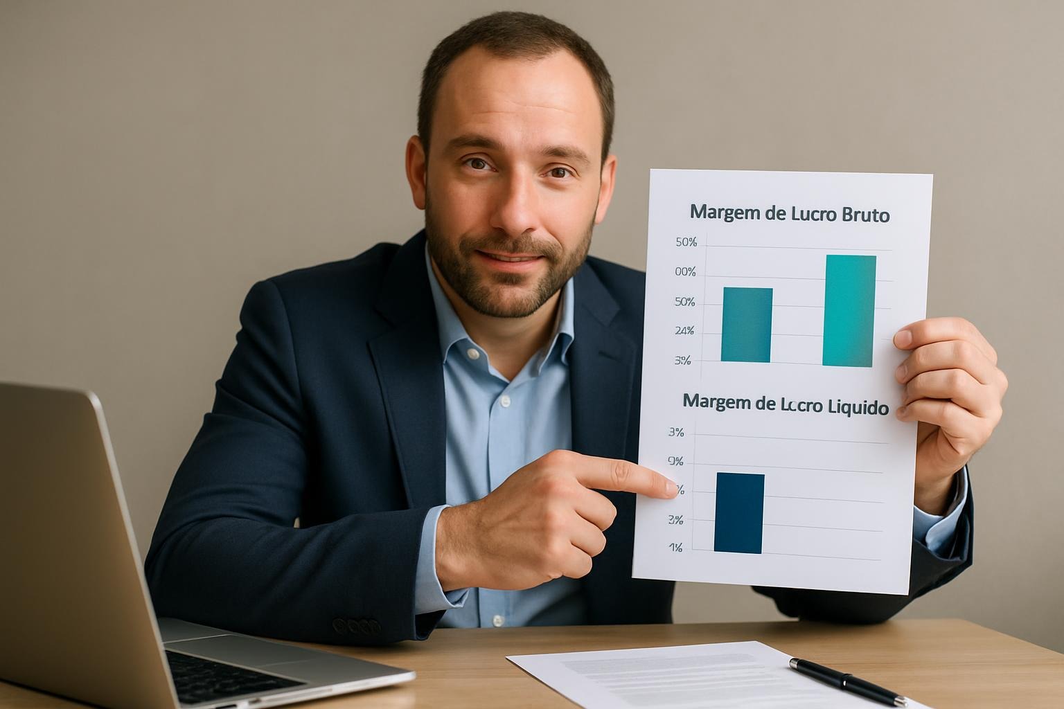 Calculadora de Lucro Bruto e Líquido