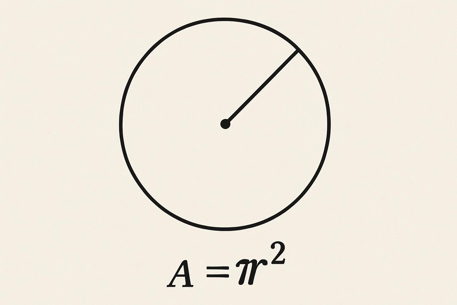 calculadora área do círculo