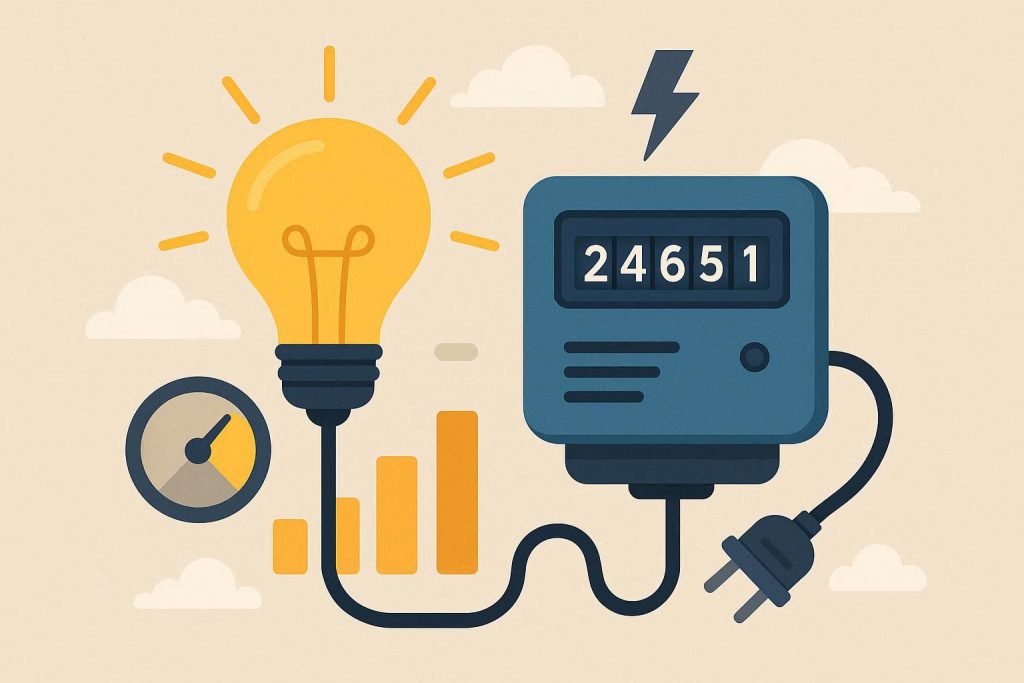 consumo de energia elétrica