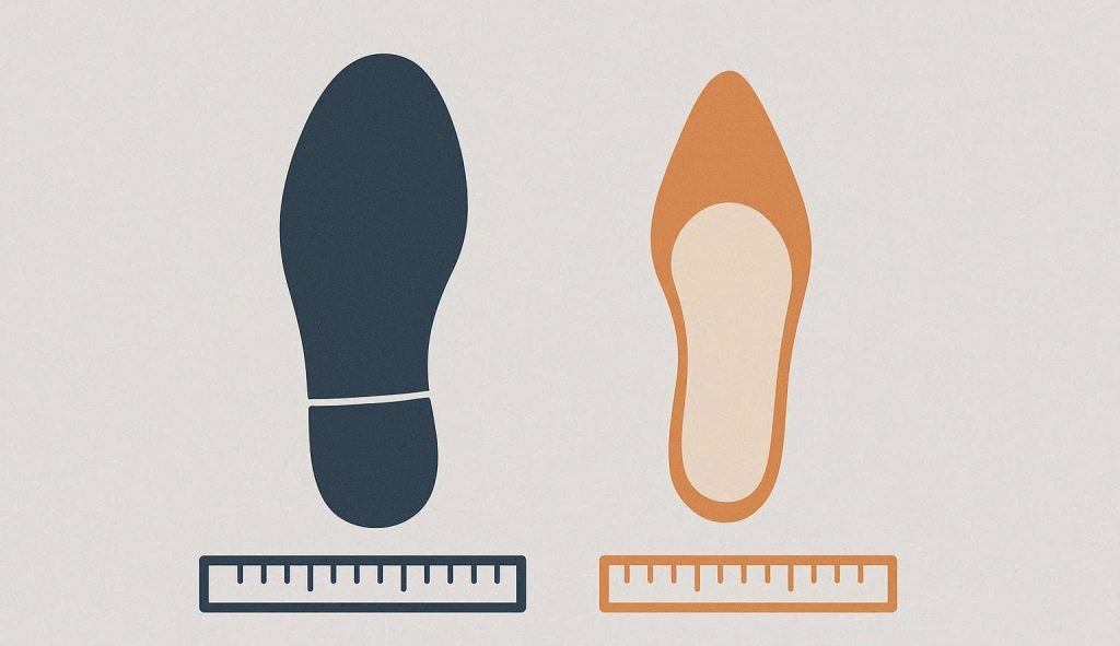 numeração de sapato