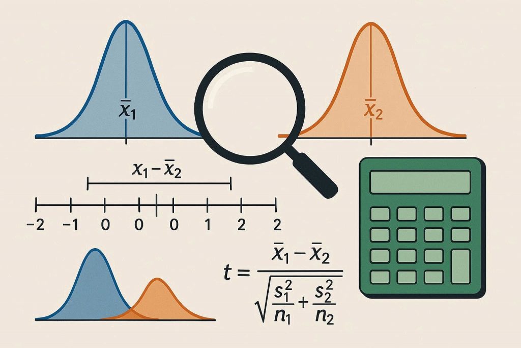 teste t de duas amostras